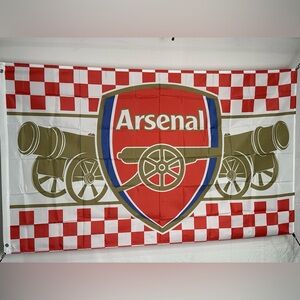 Arsenal FC Flag 5x3 Ft.